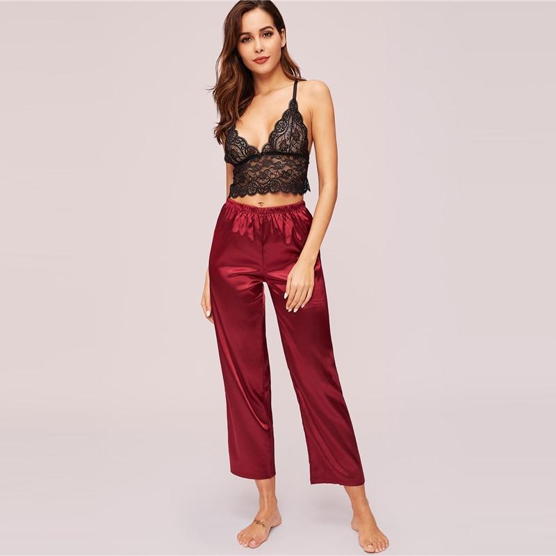 Pantalon Pyjama Dentelle