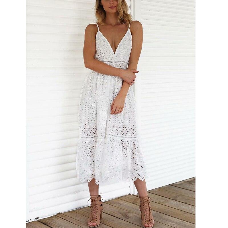 Robe Blanche Dentelle Hippie Chic | Infinie Dentelle