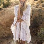 Robe de Plage Dentelle Hippie | Infinie Dentelle