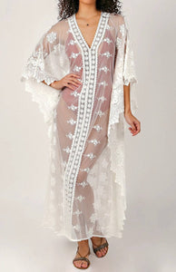 Robe de Plage Dentelle Transparente | Infinie Dentelle