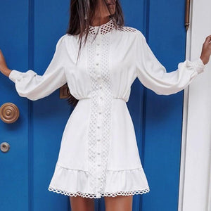 Robe Dentelle Blouse Blanche | Infinie Dentelle