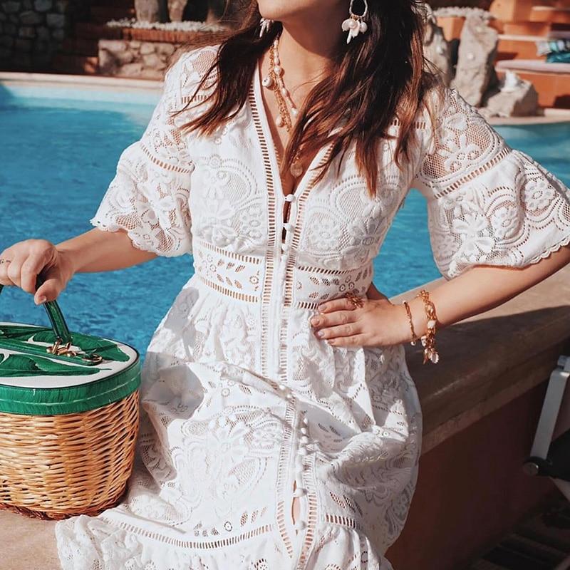 Robe Dentelle Champêtre | Infinie Dentelle