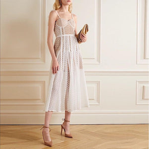 Robe Dentelle Coupe Droite | Infinie Dentelle