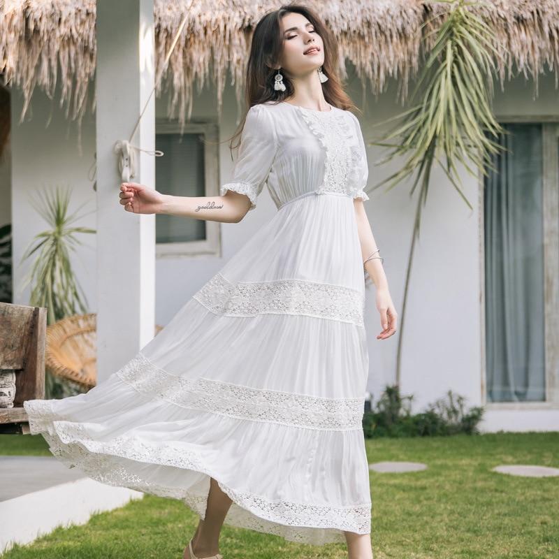 Robe Dentelle de Coton | Infinie Dentelle