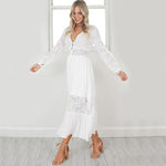 Robe Dentelle Décolleté Plongeant | Infinie Dentelle