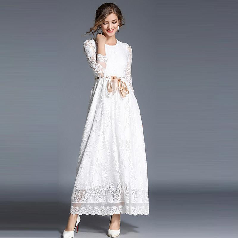 Robe Dentelle Garden Party | Infinie Dentelle