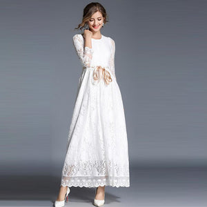 Robe Dentelle Garden Party | Infinie Dentelle