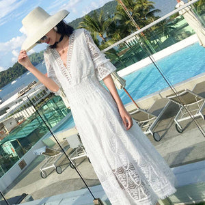 Robe Dentelle Longue | Infinie Dentelle