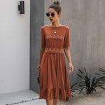 Robe Dentelle Sahara | Infinie Dentelle