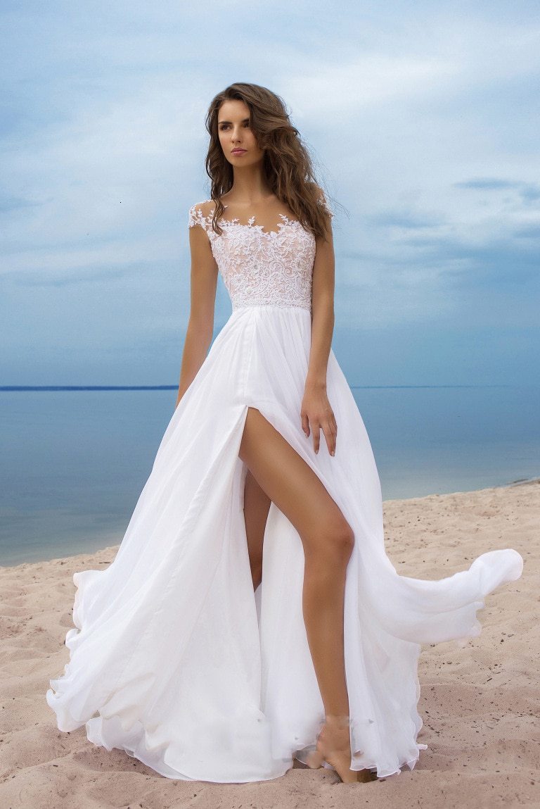 Robe en Dentelle pour Demoiselle d'Honneur | Infinie Dentelle