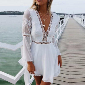 Robe Hippie Dentelle