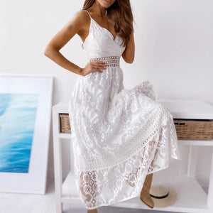 Robe Longue Dentelle Bohème